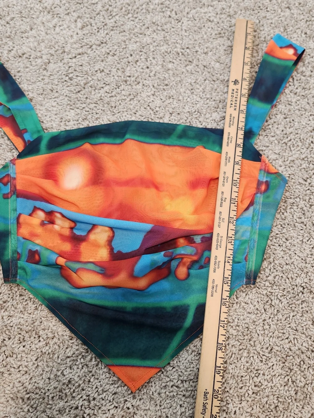 Miaou Tati Top In Thermal Print Size Small - Picture 8 of 8